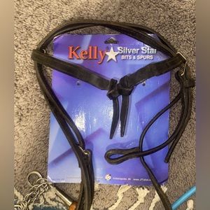 5/8" Double and Stitched Bridle Leather Headstall from Tory Leather